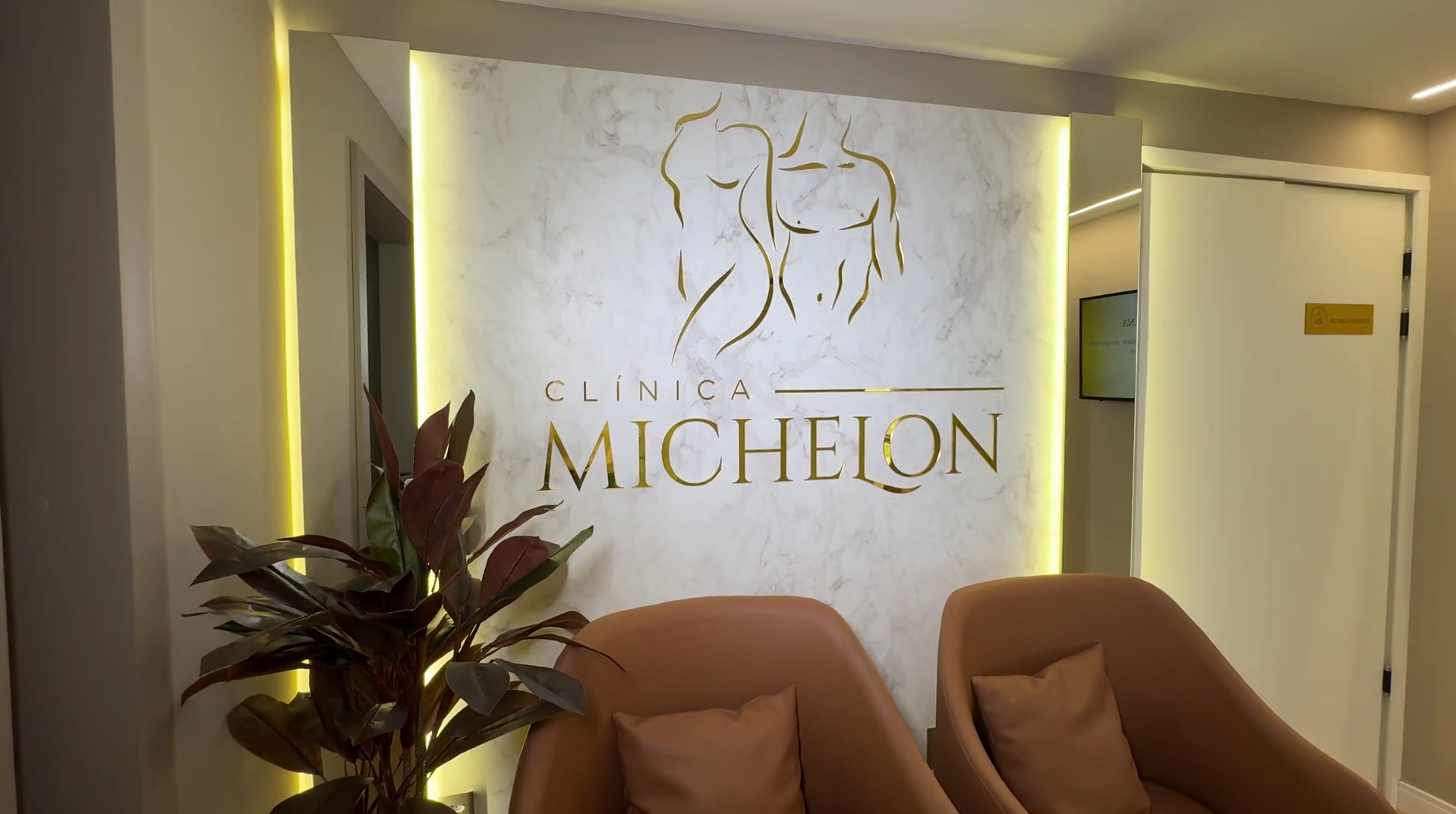 Recepção da Clínica Michelon